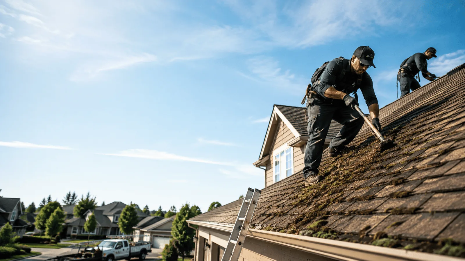 Roof Moss Removal in Powellton, WV near me